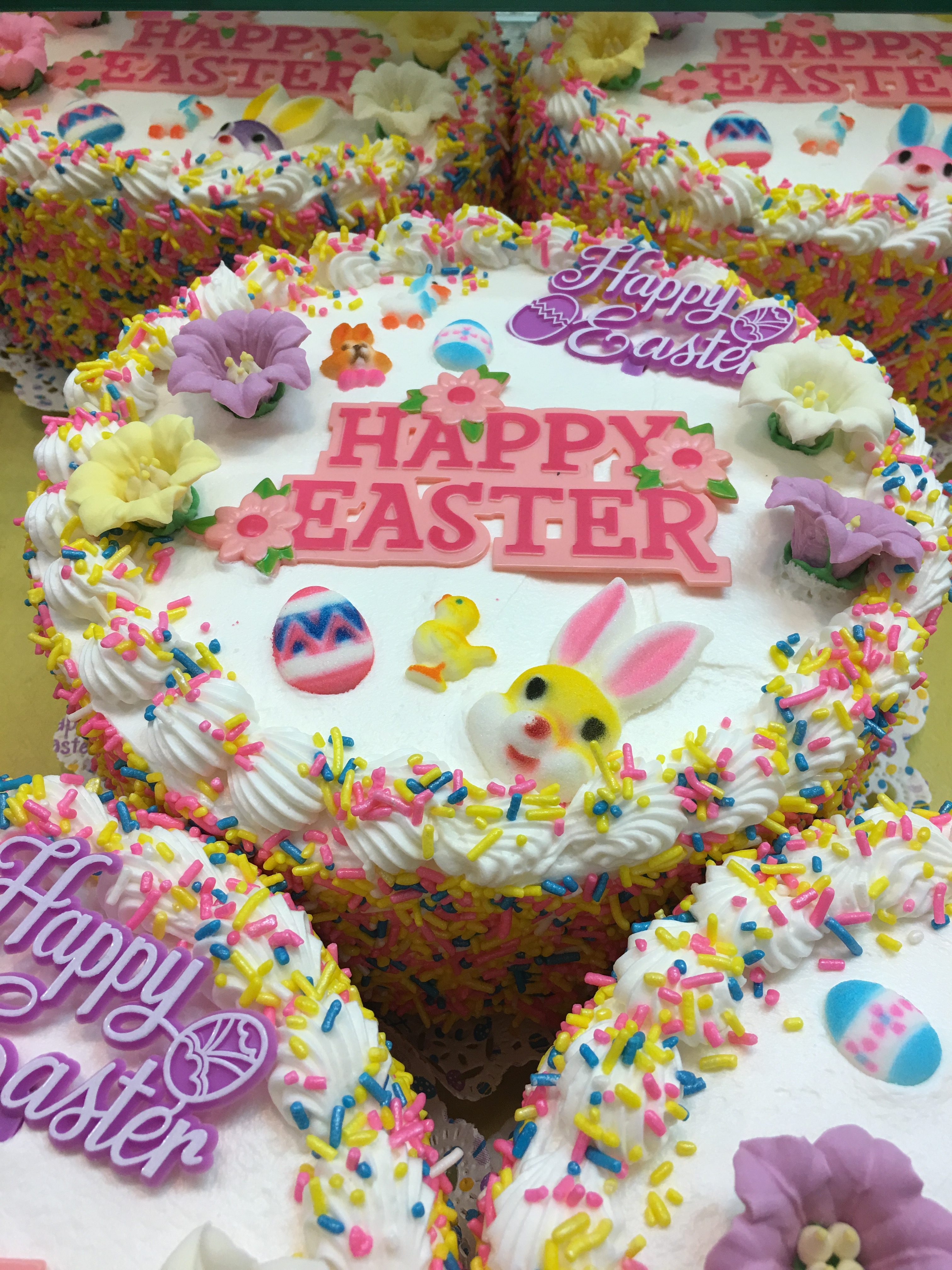 Decorated Easter Layer Cake | Cumberland Bakery